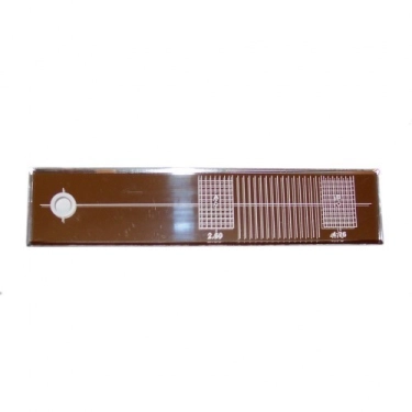 Лінійка для точної установки картриджа Tonar Cartridge alignment protractor