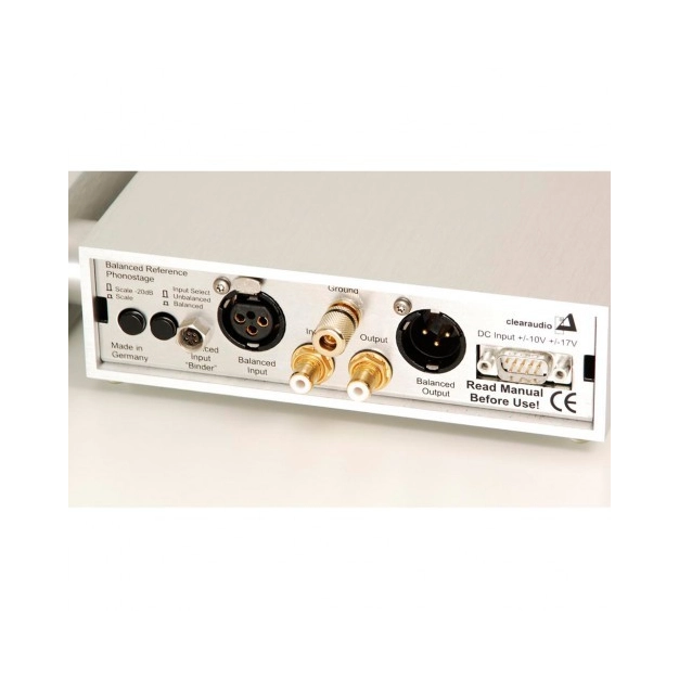 Фонокоректор Clearaudio Balanced Reference Phonostage Silver-G (EL015, MM/MC)
