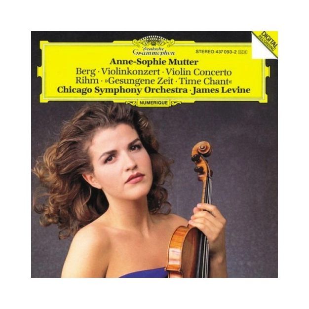 Anne-Sophie Mutter - Berg: Violin Concerto / Rihm: Time Chant (LP 2894790351, 180 gr.) Німеччина, Mint