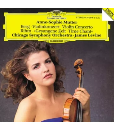 Anne-Sophie Mutter - Berg: Violin Concerto / Rihm: Time Chant (LP 2894790351, 180 gr.) Німеччина, Mint