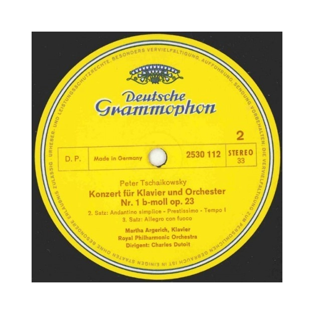 Tschaikowsky - Klavierkonzert Nr. 1 B-Moll (Deutsche Grammophon 2530112, 180 грам vinyl) Німеччина, Ne Tschaikowsky - Klavierkonzert Nr. 1 B-Moll (Deutsche Grammophon 2530112, 180 грам vinyl) Німеччина, Ne