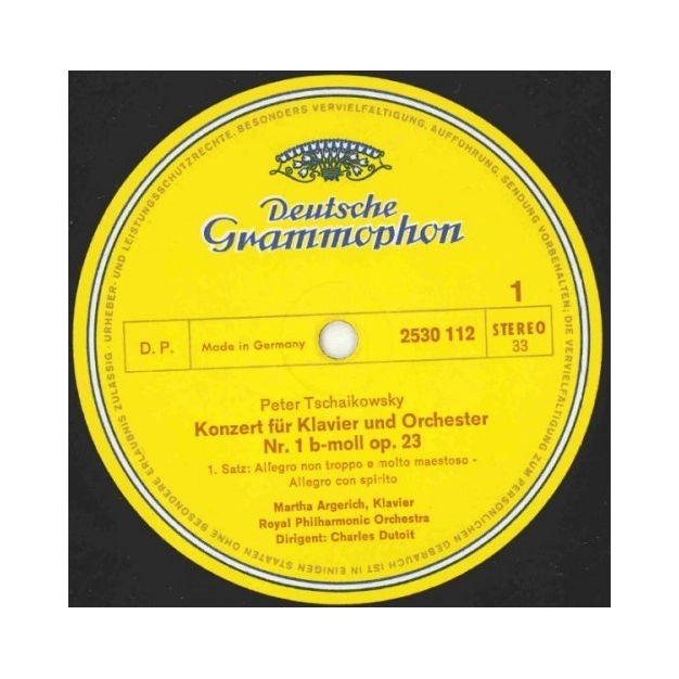 Tschaikowsky - Klavierkonzert Nr. 1 B-Moll (Deutsche Grammophon 2530112, 180 грам vinyl) Німеччина, Ne Tschaikowsky - Klavierkonzert Nr. 1 B-Moll (Deutsche Grammophon 2530112, 180 грам vinyl) Німеччина, Ne