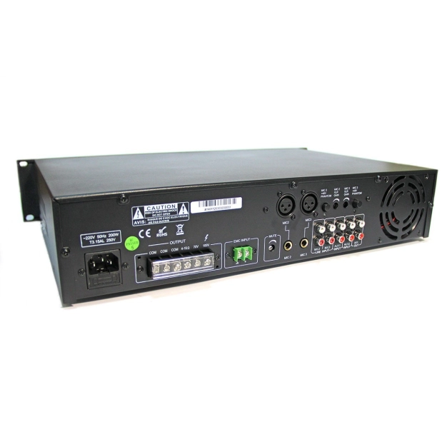 Трансляційний мікшер-підсилювач DV audio PA-120PU