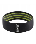 Тканева гумка для фітнесу Power System PS-4092 Booty Band LVL 2 Black/Green (d_80 см. 12-16кг.)