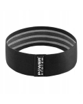 Тканева гумка для фітнесу та спорту Power System PS-4093 Booty Band LVL 3 Black/Grey (d_94 см. 6-12кг.)