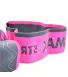 Набір тканевих гумок для фітнесу та спорту MadMax MFA-305 Hiploop set 3 pcs. Grey/Pink