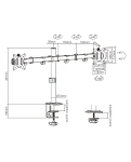 Кронштейн Brateck LDT66-C024