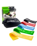Резинки для фитнеса PowerPlay 4113 Mini Power Band Set набор из 5 шт. (от 1 до 20 кг)