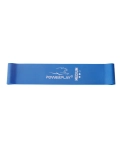 Rubber band for fitness PowerPlay 4114 Mini Power Band 1mm. Medium Blue (7.5 kg)