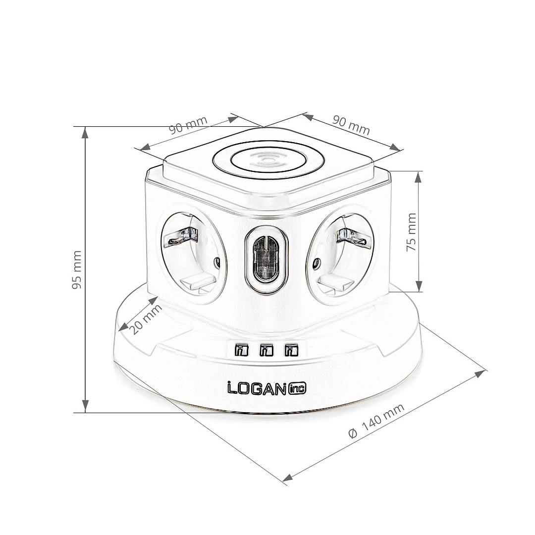 Фільтр мережі Logan WSB4-2 Фільтр мережі Logan WSB4-2