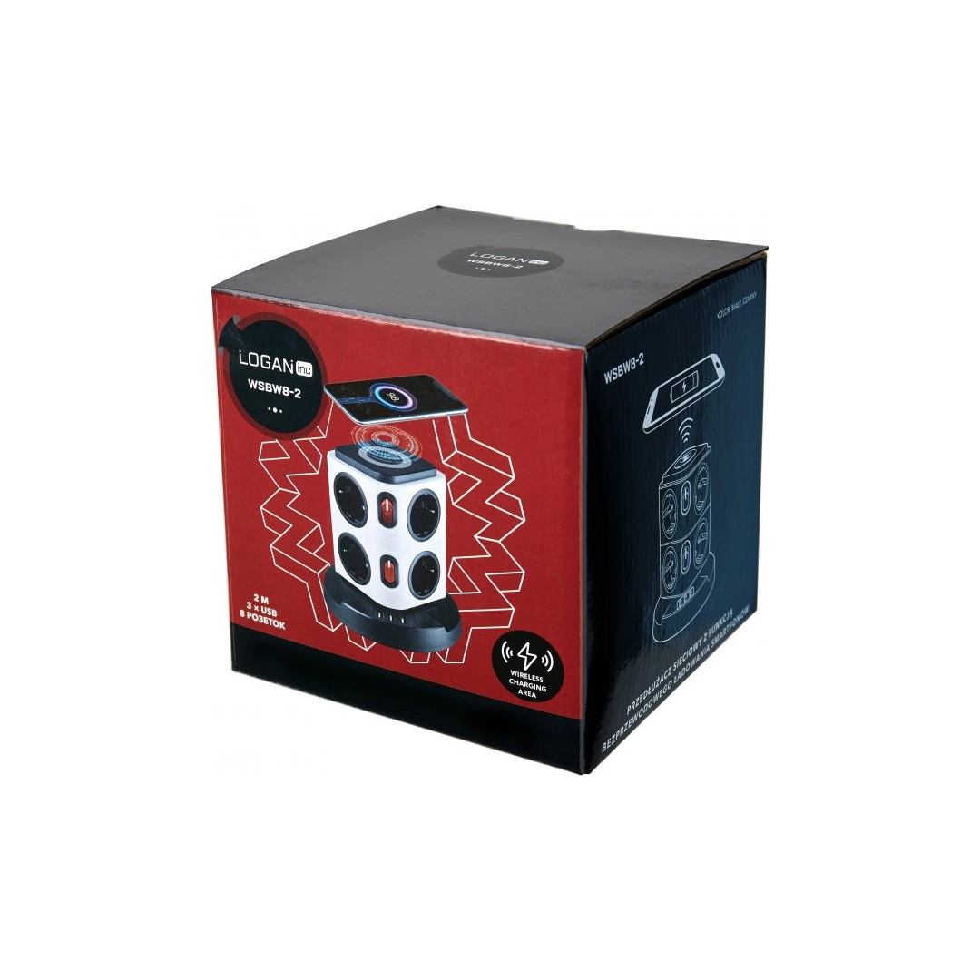 Мережевий фільтр Logan WSBW8-2 Мережевий фільтр Logan WSBW8-2