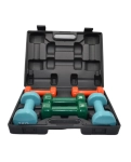 A set of dumbbells in a case of 12 kg. PowerPlay 4118 Fitness Dumbells (2pcs.*1kg. 2pcs.*2kg. 2pcs.*3kg.)
