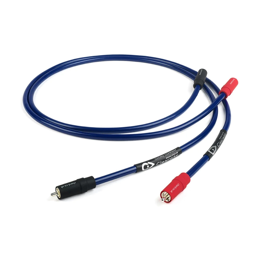 Кабель Chord ClearwayX 2RCA to 2RCA 0.5m, аналоговий міжблоковий