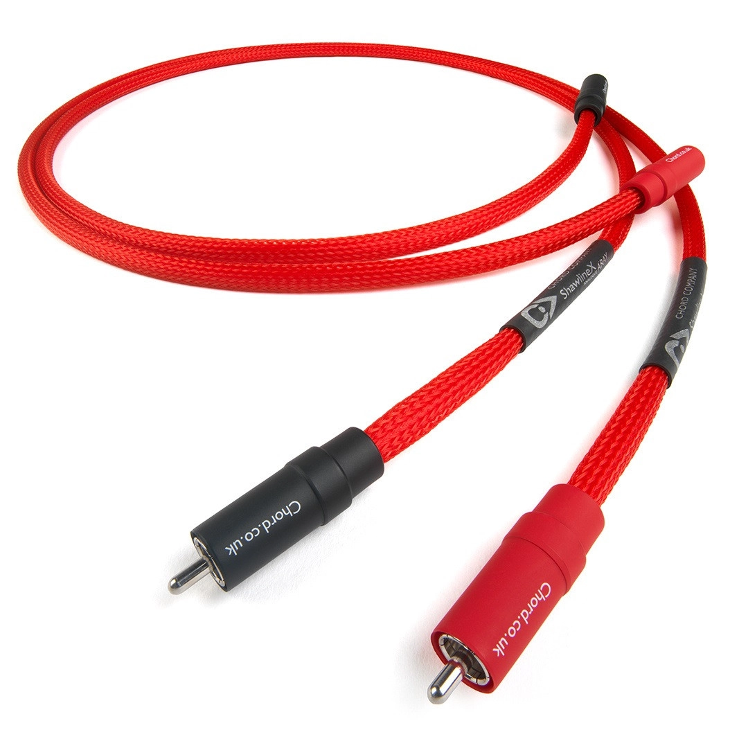 Кабель Chord ShawlineX 2RCA to 2RCA 0.5m, аналоговий міжблоковий