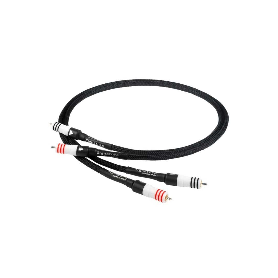 Кабель Chord SignatureX Tuned ARAY 2RCA to 2RCA 1m, аналоговий міжблоковий