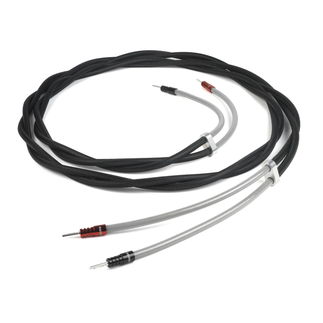 Кабель Chord SignatureXL Black Speaker Cable 3m terminated pair, акустичний