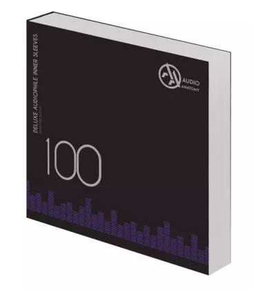 Конверти Audio Anatomy 100 X 12" Deluxe Audiophile Antistatic Inner Sleeves White