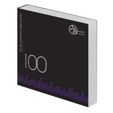Конверти Audio Anatomy 100 X 12" Deluxe Audiophile Antistatic Inner Sleeves White