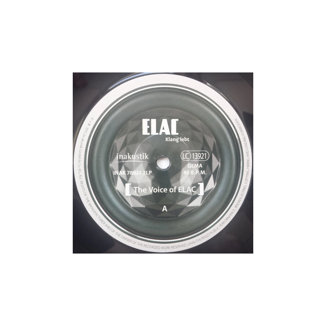Вініловий диск LP The Voice Of ELAC (45rpm)