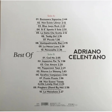 Вініловий диск Adriano Celentano - Best Of