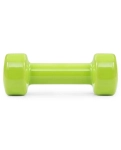 Vinyl dumbbell PowerPlay 4125 Achilles 3 kg. Green (1 pc.)