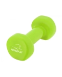 Гантели виниловые PowerPlay 4125 Achilles 2*3 кг. Зеленые (пара - 2шт.)