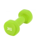 Гантели виниловые PowerPlay 4125 Achilles 2*3 кг. Зеленые (пара - 2шт.)