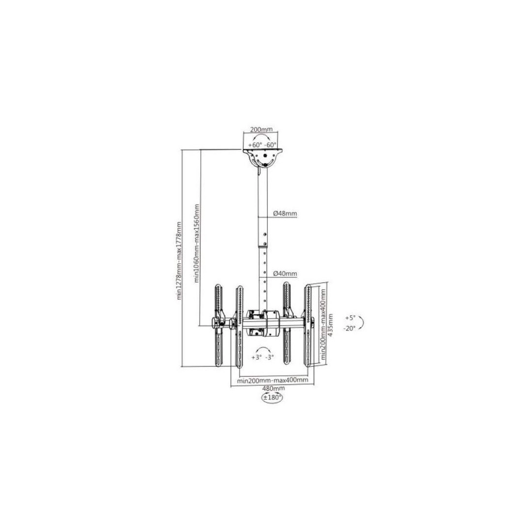 Кронштейн ITech Celb-Duo-54S