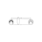 Кабель Cordial CDX 10-1 Кабель Cordial CDX 10-1
