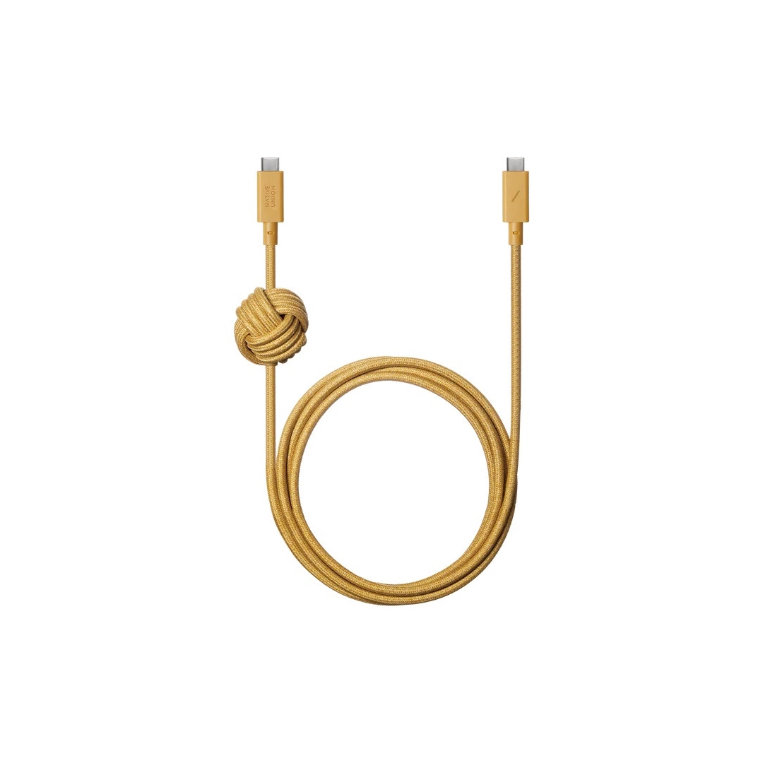 Native Union Anchor Cable USB-C to USB-C Pro 240W Kraft (3 m) (ACABLE-C-KFT-NP)