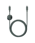 Кабель Native Union Anchor Cable USB-C to USB-C Pro 240W Slate Green (3 m) (ACABLE-C-GRN-NP)