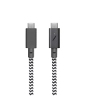 Кабель Native Union Belt Cable USB-C to USB-C Pro 240W Zebra (2.4 m) (BELT-PRO2-ZEB-NP)