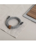 Native Union Belt Cable USB-C to USB-C Pro 240W Zebra (2.4 m) (BELT-PRO2-ZEB-NP)