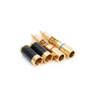 RCA роз'єм AirBase NA1023 Gold (пара)