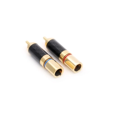 RCA роз'єм AirBase NA1023 Gold (пара)