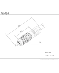 RCA роз'єм AirBase NA1024 Silver Gold (пара)