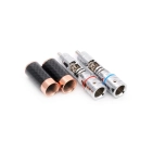 RCA роз'єм AirBase NA1024 Silver Gold (пара) RCA роз'єм AirBase NA1024 Silver Gold (пара)
