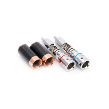 RCA роз'єм AirBase NA1024 Silver Gold (пара)