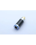 RCA разъем AirBase NA1027 Silver Gold (пара)