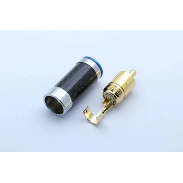RCA роз'єм AirBase NA1027 Silver Gold (пара)