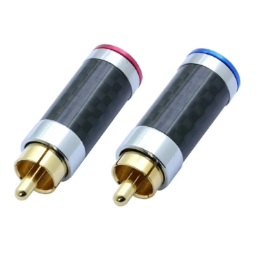RCA роз'єм AirBase NA1027 Silver Gold (пара)