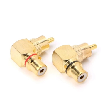 RCA кутовий перехідник AirBase NA1035 (пара)