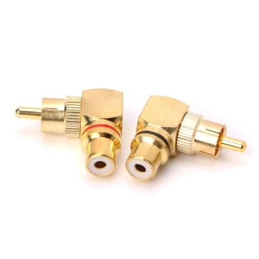 RCA кутовий перехідник AirBase NA1035 (пара)