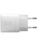 Зарядний пристрій Native Union Fast GaN Charger PD 35W Dual USB-C Port White (FAST-PD35-WHT-EU)