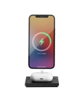 Магнітний бездротовий зарядний пристрій Native Union Snap 2-in-1 Magnetic Wireless Charger Black (SNAP-2IN1-WL-BLK)