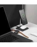 Магнітний бездротовий зарядний пристрій Native Union Snap 2-in-1 Magnetic Wireless Charger Black (SNAP-2IN1-WL-BLK)