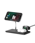 Магнітний бездротовий зарядний пристрій Native Union Snap 3-in-1 Magnetic Wireless Charger Black (SNAP-3IN1-BLK-EU)