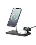 Магнітний бездротовий зарядний пристрій Native Union Snap 3-in-1 Magnetic Wireless Charger Black (SNAP-3IN1-BLK-EU)