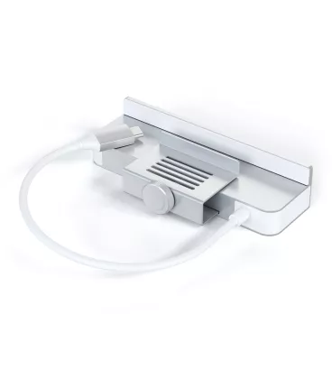 Концентратор Satechi Aluminum Type-C Clamp Hub Silver for iMac 24" (ST-UCICHS)