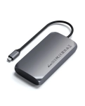 Адаптер Satechi Aluminum USB-C Multimedia Adapter M1 Space Gray (ST-UCM1HM)